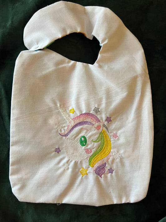 Unicorn Baby Bib