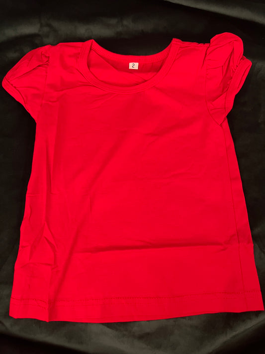 Red Toddler Blouse