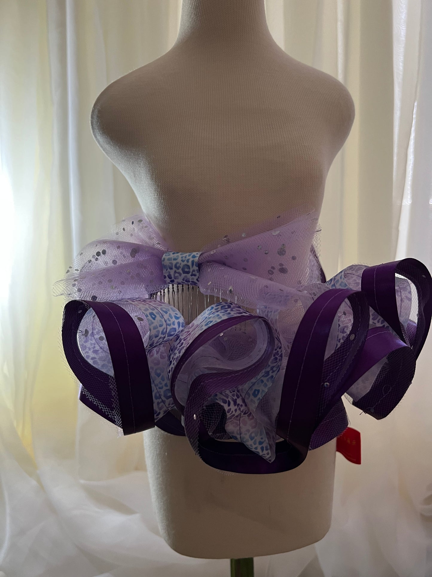 Purple Zebra Print Tutu