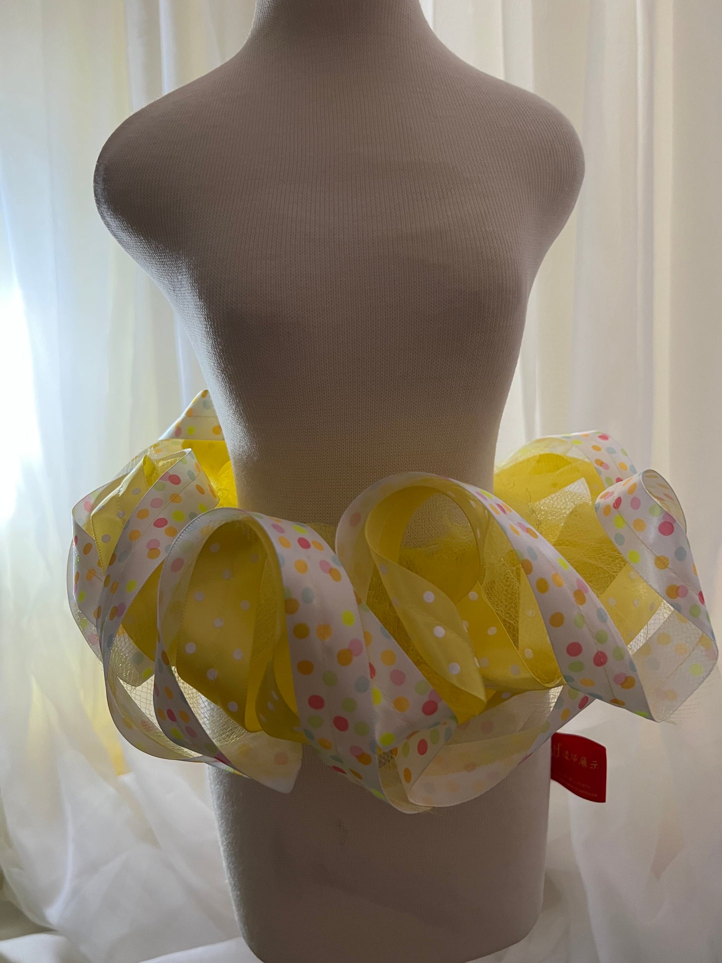 Yellow Polkadot Tutu