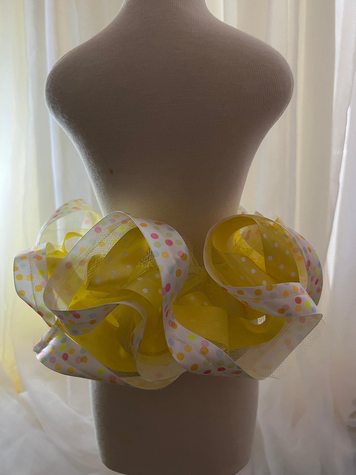 Yellow Polkadot Tutu